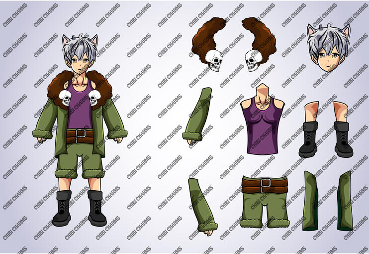 CHARACTER ART REFERENCE SHEET